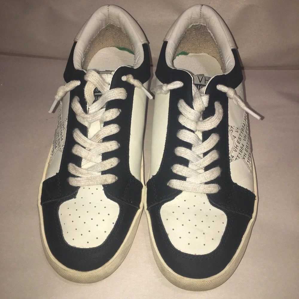 Vintage  Havana Sneakers Size M10, W8.5 Reflex Black White Rare Logo Star